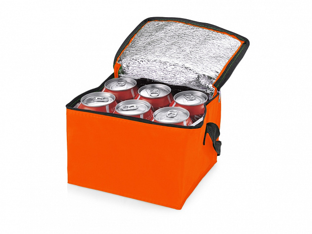 Сумка-холодильник Ороро, оранжевый с логотипом в Нефтекамске заказать по выгодной цене в кибермаркете AvroraStore