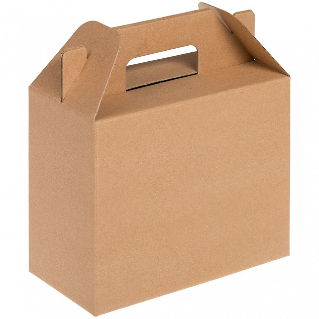 Коробка In Case S, крафт с логотипом в Нефтекамске заказать по выгодной цене в кибермаркете AvroraStore