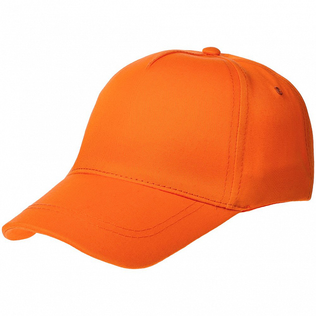 Бейсболка Convention, оранжевая с логотипом в Нефтекамске заказать по выгодной цене в кибермаркете AvroraStore