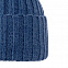 Шапка Norfold, синий меланж (джинс) с логотипом в Нефтекамске заказать по выгодной цене в кибермаркете AvroraStore