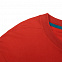 Футболка с длинным рукавом Kosmos, красная с логотипом в Нефтекамске заказать по выгодной цене в кибермаркете AvroraStore
