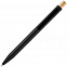 Ручка шариковая Chromatic, черная с золотистым с логотипом в Нефтекамске заказать по выгодной цене в кибермаркете AvroraStore