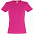 Футболка женская MISS 150, ярко-розовая (фуксия) с логотипом в Нефтекамске заказать по выгодной цене в кибермаркете AvroraStore