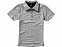 Рубашка поло Markham женская, серый меланж/антрацит с логотипом в Нефтекамске заказать по выгодной цене в кибермаркете AvroraStore