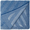 Плед Locus Solus, синий с голубым с логотипом в Нефтекамске заказать по выгодной цене в кибермаркете AvroraStore