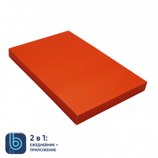 Коробка под ежедневник Bplanner (оранжевый) с логотипом в Нефтекамске заказать по выгодной цене в кибермаркете AvroraStore
