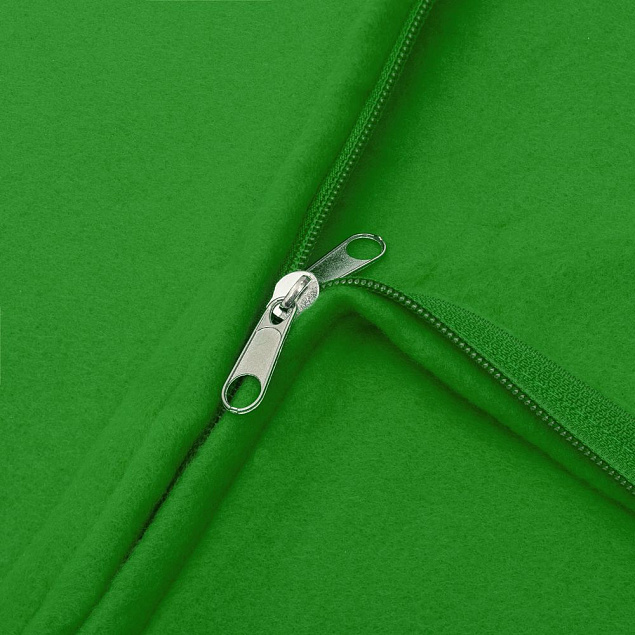 Плед-спальник Snug, зеленый с логотипом в Нефтекамске заказать по выгодной цене в кибермаркете AvroraStore