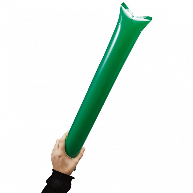 Палки-стучалки для болельщиков Hip-Hip, зеленые с логотипом в Нефтекамске заказать по выгодной цене в кибермаркете AvroraStore