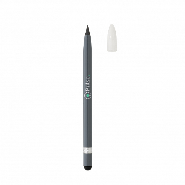 Алюминиевый вечный карандаш с ластиком с логотипом в Нефтекамске заказать по выгодной цене в кибермаркете AvroraStore