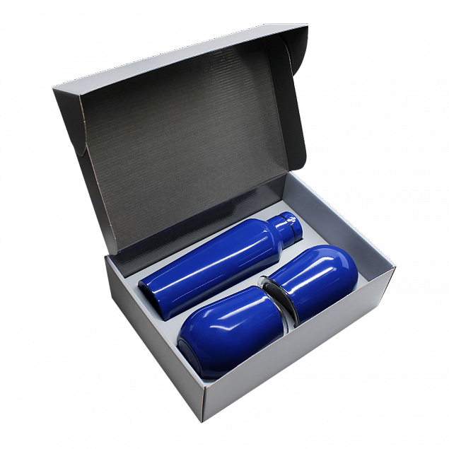 Набор Edge Box C2 grey (синий) с логотипом в Нефтекамске заказать по выгодной цене в кибермаркете AvroraStore