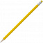 Карандаш простой Hand Friend с ластиком, желтый с логотипом в Нефтекамске заказать по выгодной цене в кибермаркете AvroraStore