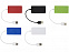 USB Hub на 4 порта "Brick" с логотипом в Нефтекамске заказать по выгодной цене в кибермаркете AvroraStore