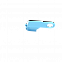 Клипса для флешки Designer Голубой с логотипом в Нефтекамске заказать по выгодной цене в кибермаркете AvroraStore