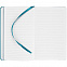Блокнот Shall, бирюзовый с логотипом в Нефтекамске заказать по выгодной цене в кибермаркете AvroraStore