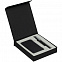 Коробка Latern для аккумулятора 5000 мАч и ручки, черная с логотипом в Нефтекамске заказать по выгодной цене в кибермаркете AvroraStore