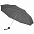 Зонт складной Fiber Alu Light, черный с логотипом в Нефтекамске заказать по выгодной цене в кибермаркете AvroraStore