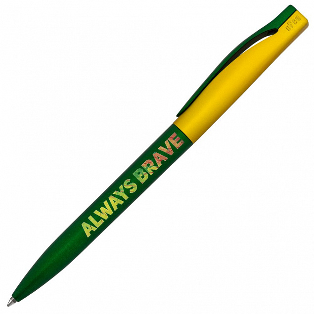 Ручка шариковая «Будь храбрым!» с логотипом в Нефтекамске заказать по выгодной цене в кибермаркете AvroraStore