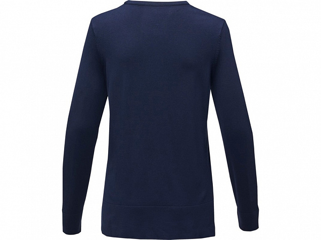 Пуловер «Merrit» с круглым вырезом, женский с логотипом в Нефтекамске заказать по выгодной цене в кибермаркете AvroraStore