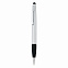Ручка-стилус Touch 2 в 1, серебряный с логотипом в Нефтекамске заказать по выгодной цене в кибермаркете AvroraStore