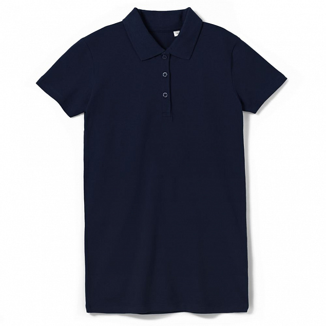 Рубашка поло мужская PHOENIX MEN, темно-синяя с логотипом в Нефтекамске заказать по выгодной цене в кибермаркете AvroraStore