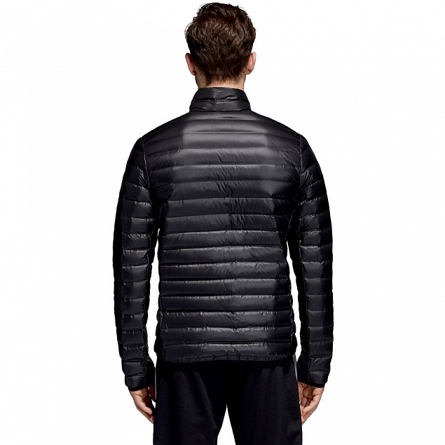 Куртка мужская Varilite, черная с логотипом в Нефтекамске заказать по выгодной цене в кибермаркете AvroraStore