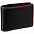 Кошелек Partinico, черный с красным с логотипом в Нефтекамске заказать по выгодной цене в кибермаркете AvroraStore