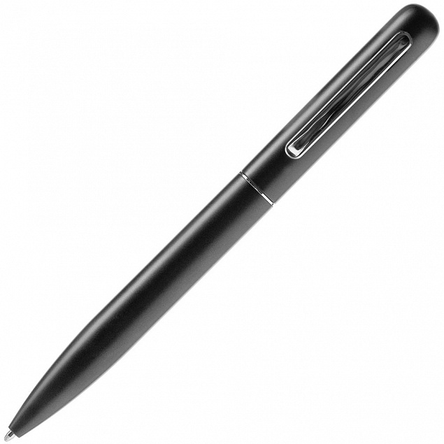 Ручка шариковая Scribo, матовая серая с логотипом в Нефтекамске заказать по выгодной цене в кибермаркете AvroraStore