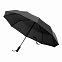 Зонт складной Levante, черный с логотипом в Нефтекамске заказать по выгодной цене в кибермаркете AvroraStore