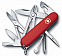 Офицерский нож Deluxe Tinker 91, красный с логотипом в Нефтекамске заказать по выгодной цене в кибермаркете AvroraStore