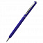 Ручка металлическая Tinny Soft софт-тач, синяя с логотипом в Нефтекамске заказать по выгодной цене в кибермаркете AvroraStore