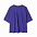 Футболка унисекс оверсайз Street Vibes, фиолетовая с логотипом в Нефтекамске заказать по выгодной цене в кибермаркете AvroraStore