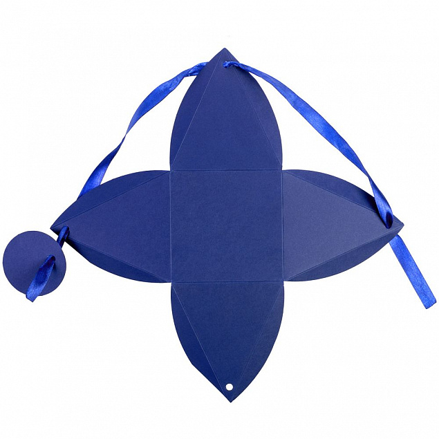 Упаковка Cleo, синяя с логотипом в Нефтекамске заказать по выгодной цене в кибермаркете AvroraStore