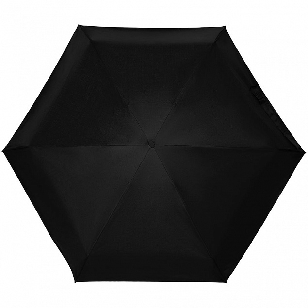 Зонт складной Color Action, в кейсе, черный с логотипом в Нефтекамске заказать по выгодной цене в кибермаркете AvroraStore