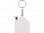 Брелок-рулетка "Домик", 1м с логотипом в Нефтекамске заказать по выгодной цене в кибермаркете AvroraStore