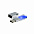 Флешка "Moon" 16 Гб c подсветкой - Красный PP с логотипом в Нефтекамске заказать по выгодной цене в кибермаркете AvroraStore
