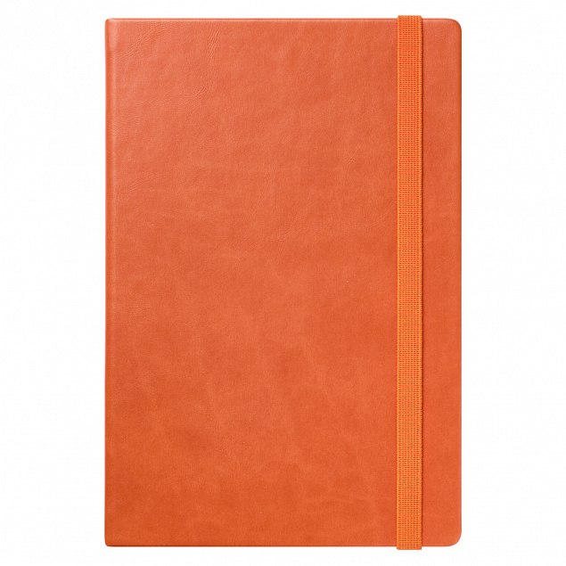 Ежедневник недатированный Portland Btobook, оранжевый (без упаковки, без стикера) с логотипом в Нефтекамске заказать по выгодной цене в кибермаркете AvroraStore