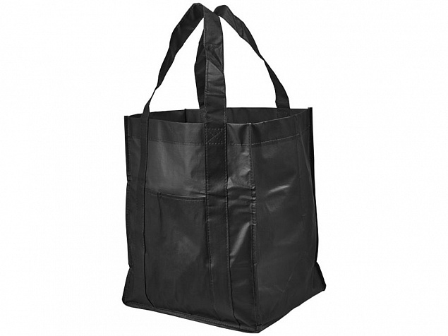 Ламинированная сумка для покупок, 80 г/м2 с логотипом в Нефтекамске заказать по выгодной цене в кибермаркете AvroraStore