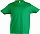 Футболка детская Imperial Kids 190, ярко-зеленая с логотипом в Нефтекамске заказать по выгодной цене в кибермаркете AvroraStore