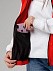 Жилет флисовый Manakin, красный с логотипом в Нефтекамске заказать по выгодной цене в кибермаркете AvroraStore