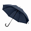 Зонт-трость, Bergwind, синий с логотипом в Нефтекамске заказать по выгодной цене в кибермаркете AvroraStore