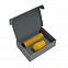 Набор Hot Box E софт-тач EDGE CO12s grey (желтый) с логотипом в Нефтекамске заказать по выгодной цене в кибермаркете AvroraStore