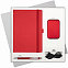 Подарочный набор Portobello/Chameleon NEO красный (Ежедневник недат А5, Ручка, Power Bank) с логотипом в Нефтекамске заказать по выгодной цене в кибермаркете AvroraStore