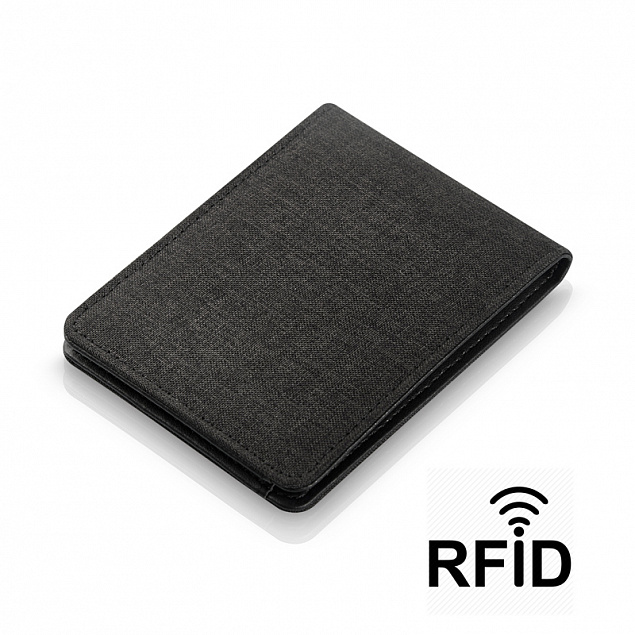 Портмоне с RFID - защитой от считывания данных кредиток с логотипом в Нефтекамске заказать по выгодной цене в кибермаркете AvroraStore