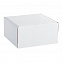 Коробка Medio, белая с логотипом в Нефтекамске заказать по выгодной цене в кибермаркете AvroraStore