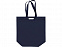 Сумка для покупок из спанбонда Scope, 380*455*160 с ручкой 550/30 мм, синий с логотипом в Нефтекамске заказать по выгодной цене в кибермаркете AvroraStore