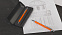 Карандаш механический "Ray", покрытие soft touch с логотипом в Нефтекамске заказать по выгодной цене в кибермаркете AvroraStore