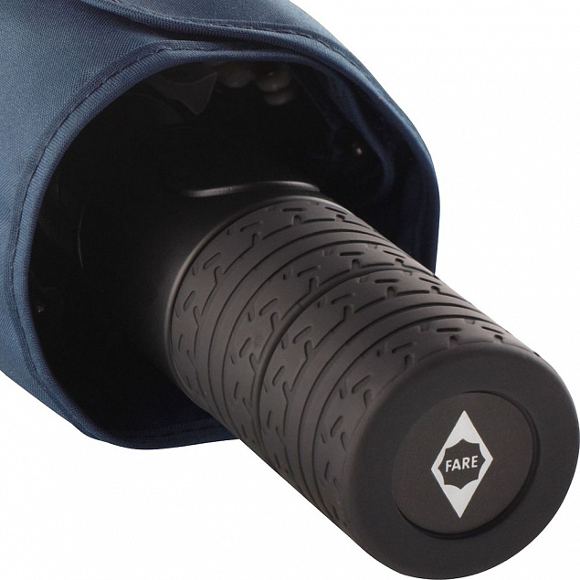 Зонт складной Profile, черный с логотипом в Нефтекамске заказать по выгодной цене в кибермаркете AvroraStore