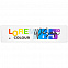 Наклейка тканевая Lunga, S, белая с логотипом в Нефтекамске заказать по выгодной цене в кибермаркете AvroraStore