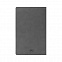 Бизнес-блокнот ALFI, A5, серый, мягкая обложка, в линейку с логотипом в Нефтекамске заказать по выгодной цене в кибермаркете AvroraStore