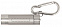 Алюминиевый брелок с логотипом в Нефтекамске заказать по выгодной цене в кибермаркете AvroraStore